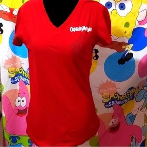 Captain Morgan Fitted V Neck